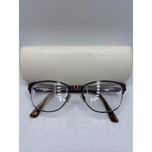 Anne Klein AK5087 (Plum) 505 Eyeglasses Frame 52-17-140mm w/case